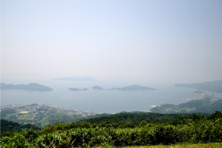 大星山展望台からの眺望〈平生町〉