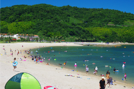  片添ヶ浜海水浴場〈周防大島町〉